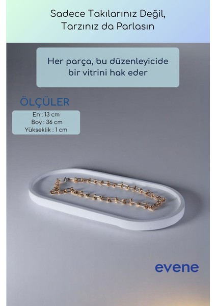 Takı Organizer Makyaj Düzenleyici Kozmetik Organizer Dekoratif Tabak Altın Renk Model 36 modelleri