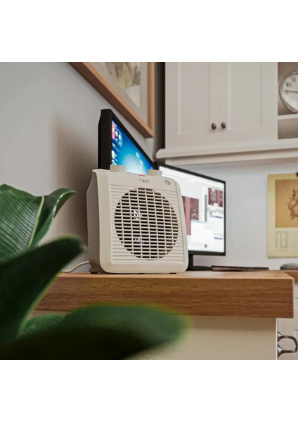 2000W 2 Kademeli Termostatlı Elektrikli Fanlı Isıtıcı fırsatları