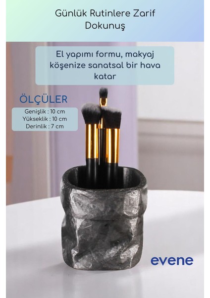 Makyaj Organizeri Makyaj Fırçalığı Makyaj Organizer Düzenleyici Siyah Renk Model 80 modelleri