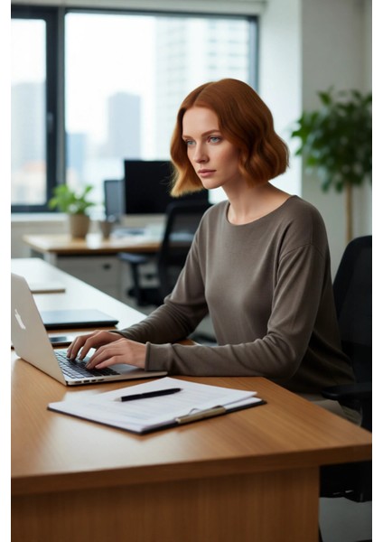 Kadın Regular Kalıp Kayık Yaka Uzun Kollu Triko Kazak Günlük Şıklık Için Ideal Seçim Kaliteli modelleri