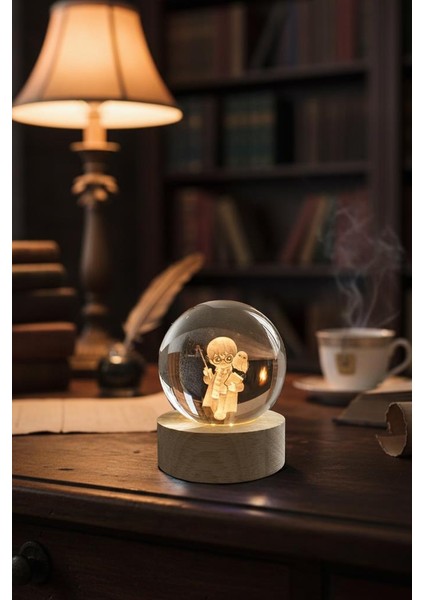 Ahşap Tabanlı Harry Potter Figürlü LED Işıklı Küre fırsatları