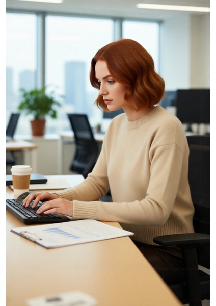 Kadın Oversize Crop Düşük Kol Bisiklet Yaka Düz Triko Kazak Kışlık Günlük Şıklık Için Konforlu Bir modelleri