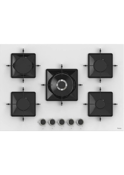 Flowart Ss Serisi Beyaz Ankastre Set (D078+SS036+QMS63CB) fiyatları
