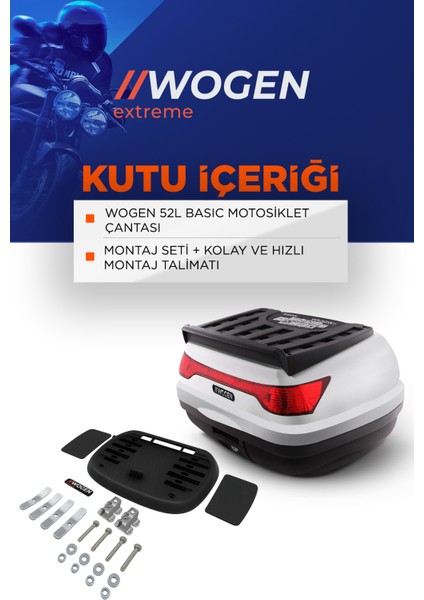 WG52 Basic Arka Çanta (Beyaz) fiyatları