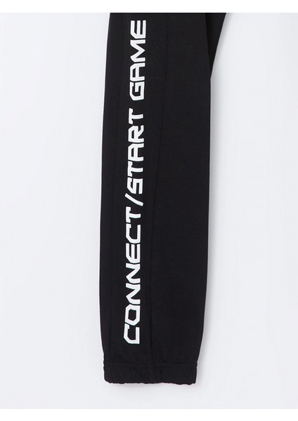 Lcw Kids Siyah Beli Lastikli Erkek Çocuk Jogger Eşofman Altı fiyatları