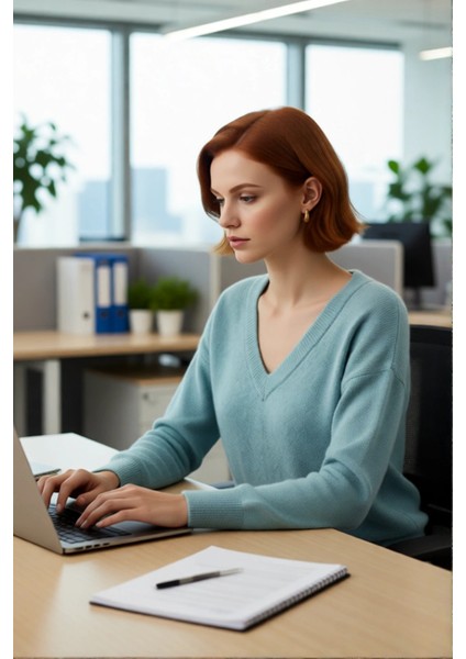 Kadın Oversize Triko Düz V Yaka Kışlık Düşük Kol Rahat Alpaka Karışımlı Kazak Kaliteli Şık modelleri