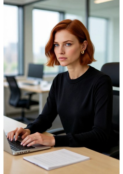 Kadın Ince Triko Bisiklet Yaka Regular Kalıp Düz Standart Kollu Rahat Günlük Kazak Stili Kaliteli modelleri