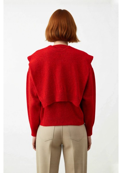 Kadın Oversize Kalın Düşük Kol Bisiklet Yaka Triko Kazak Şık ve Rahat Kış Kombinleri Için Ideal fırsatları