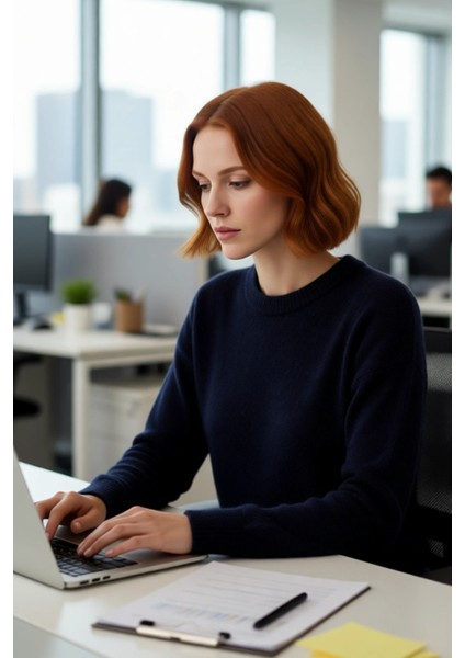 Kadınlara Özel Regular Kalıp Düşük Kol Triko Bisiklet Yaka Kazak Rahat Kış Günleri Için Ideal Seçim modelleri