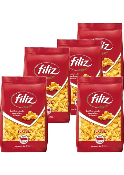 Yüksük Makarna 500 gr x 5 Adet modelleri