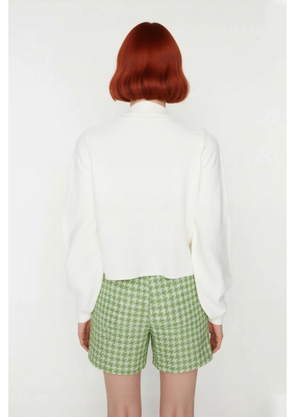 Kadın Oversize Balıkçı Yaka Basic Triko Kazak Kışlık Soğuk Havalar Için Ideal Şıklık ve Rahatlık fırsatları