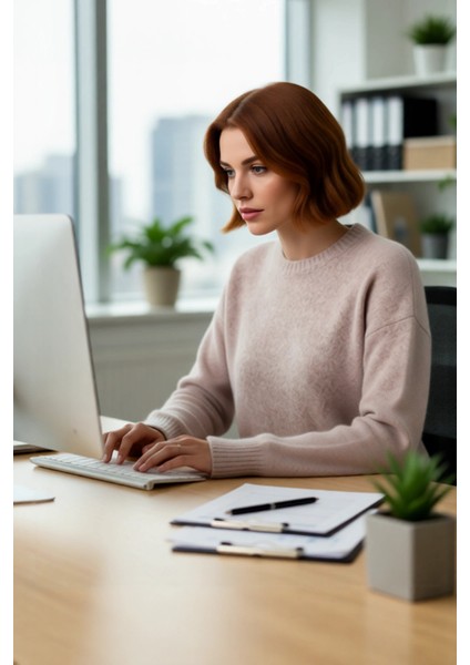 Kadın Regular Kalıp Düşük Kol Bisiklet Yaka Triko Kazak Kış Günleri Için Rahat Şık Seçim Kaliteli modelleri