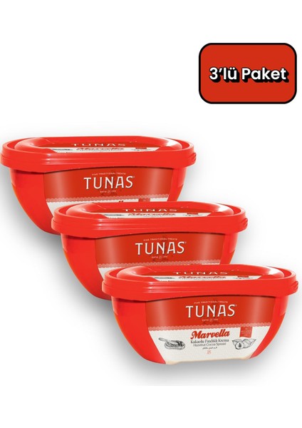 Marvella 3 Adet 350 gr Kakaolu Fındık Kreması