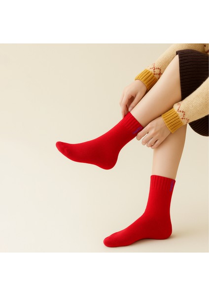 Termal Özellikli Bambu 2x Korumalı (3 Çift) Kadın Soft Renkli Kışlık Havlu Soket Çorap modelleri
