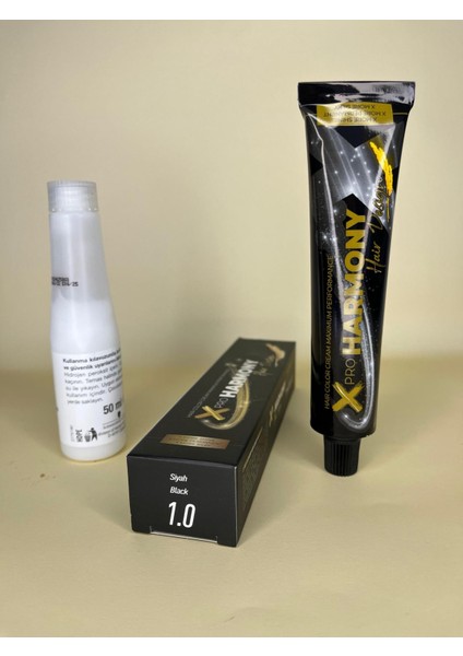 Xproharmony 1.0 Siyah 60ML Saç Boyası