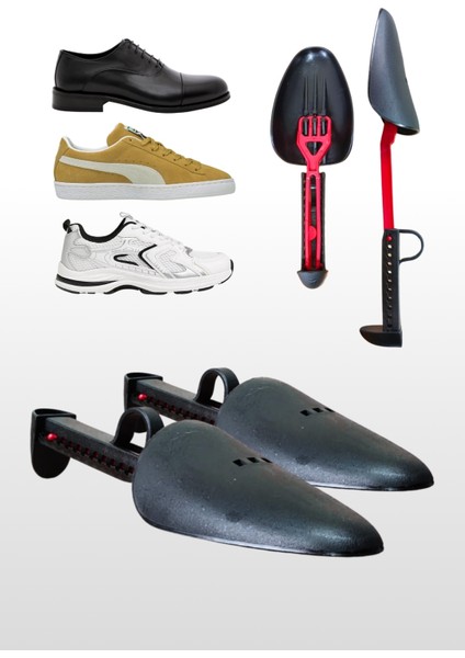 Plastik Ayarlanabilir Ayakkabı Kalıbı 40-46