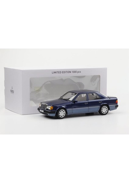 1:18 Norev 1990 Mercedes Benz 500E W124 5.0 V8 Nautic Blue