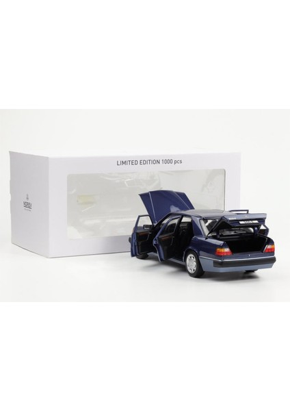 1:18 Norev 1990 Mercedes Benz 500E W124 5.0 V8 Nautic Blue indirimleri