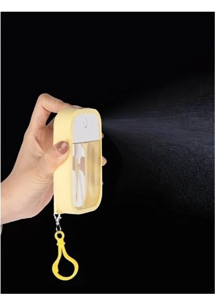 Silikon Kılıflı Anahtarlıklı Sprey Şişesi