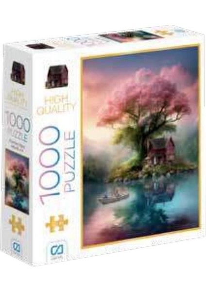 Pembe Ağaç Puzzle 1000