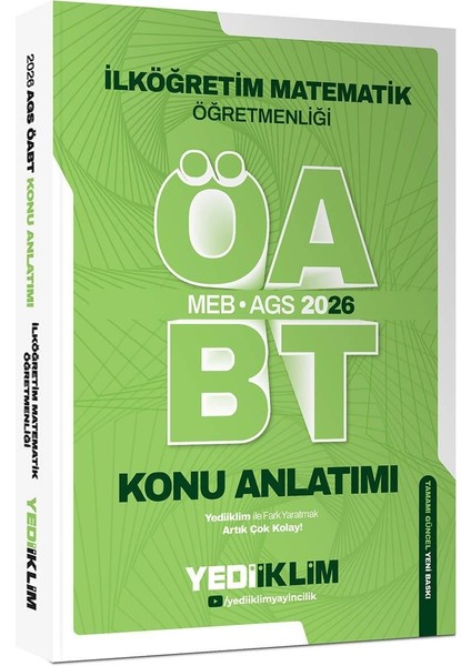 2026 Meb Ags Öabt Ilköğretim Matematik Öğretmenliği Konu Anlatımı