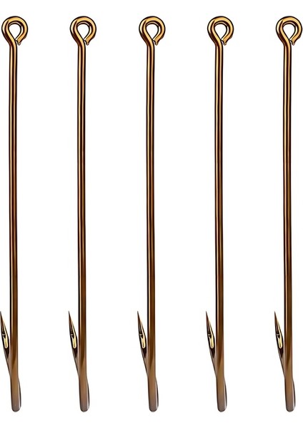 30 Adet 8 Numara Long Shanked,gold,uzun Saplı,sarı Aberdeen Iğne
