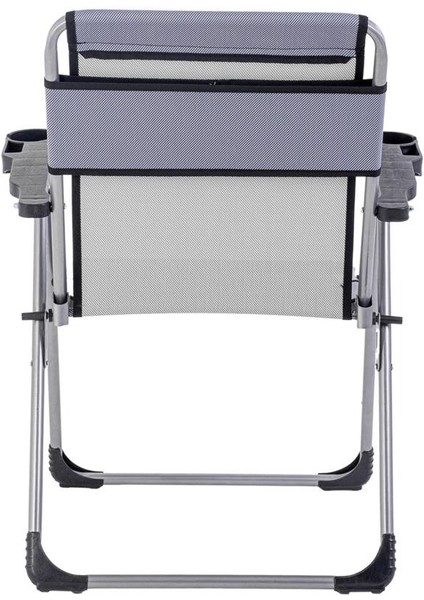 Katlanabilir Piknik ve Kamp Sandalyesi - Bardaklıklı - Rock - Lacivert (A-26-R2)- 140KG Taşıma fırsatları
