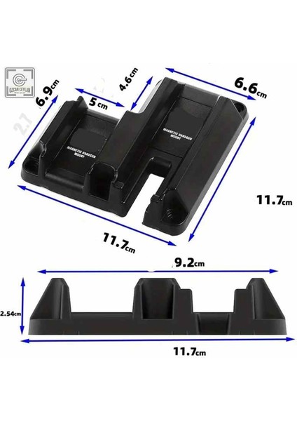 Manyetik Mıknatıslı Sılah ve Ekipman Tutucu