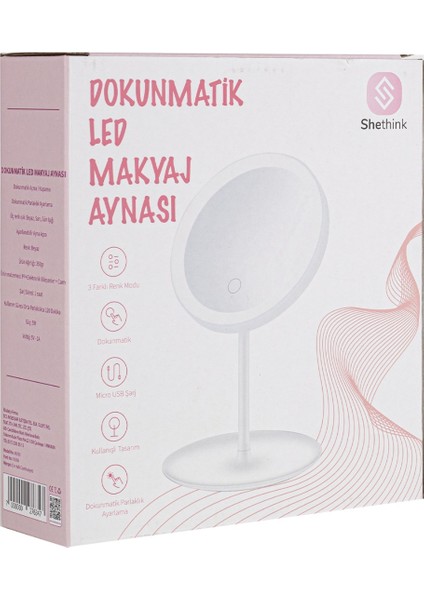 Shethınk Dokunmatik LED Makyaj Aynası MU30 indirimleri