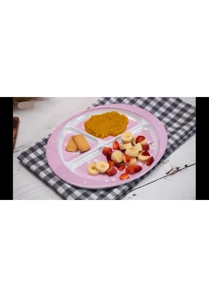 Bebek Mama Tabağı Seti (4ADET)Bölmeli ve Şirin Hayvan Desenleri indirimleri