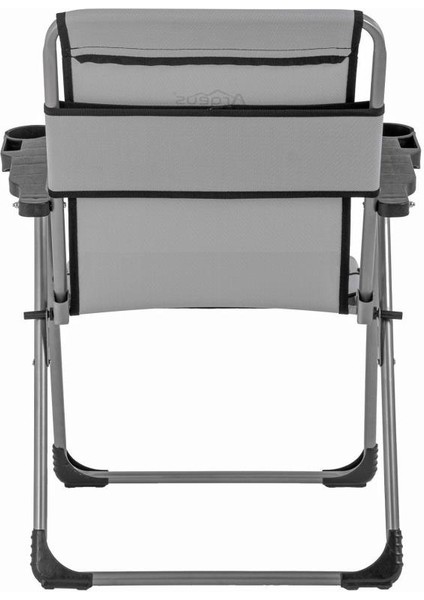 Katlanabilir Piknik ve Kamp Sandalyesi - Bardaklıklı - Rock - Kül Gri (A-14)- 140KG Taşıma fırsatları