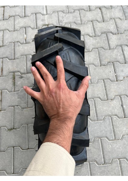 6,5/80-13 Çapa Makine / Patpat Lastik Set - ( Lastik+Iç Lastik+Jant ) / Yüksek Tırnak modelleri