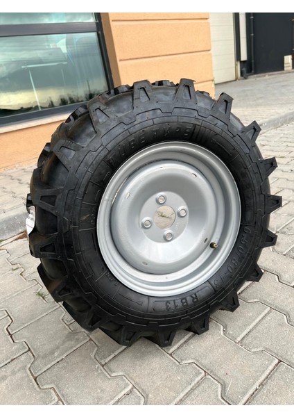 6,5/80-13 Çapa Makine / Patpat Lastik Set - ( Lastik+Iç Lastik+Jant ) / Yüksek Tırnak indirimleri