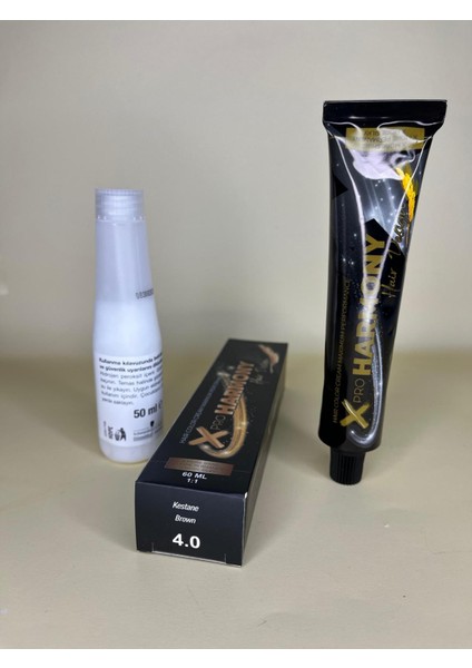 Xproharmony 4.0 Kestane 60ML Saç Boyası