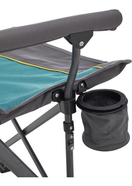 Katlanabilir Kamp Sandalyesi - Roxy - Takviyeli - Petrol (244002) fırsatları