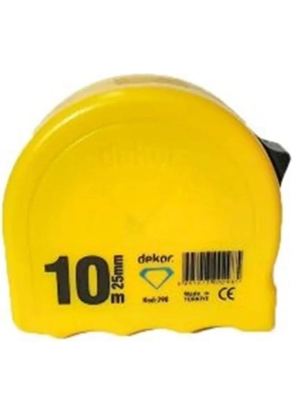 Şerit Metre 10M x 25MM - Kod 298 - Sarı Seri fiyatları