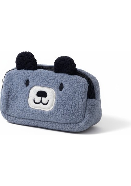 Gri Peluş Yumuşak Kalemlik modelleri