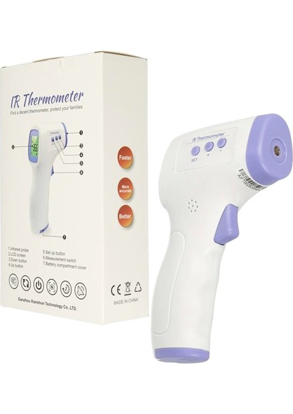 1 Cm-5 cm Mesafe 32*c-42.2*c Arası Temassız Ateş Ölçer ( Lisinya ) modelleri