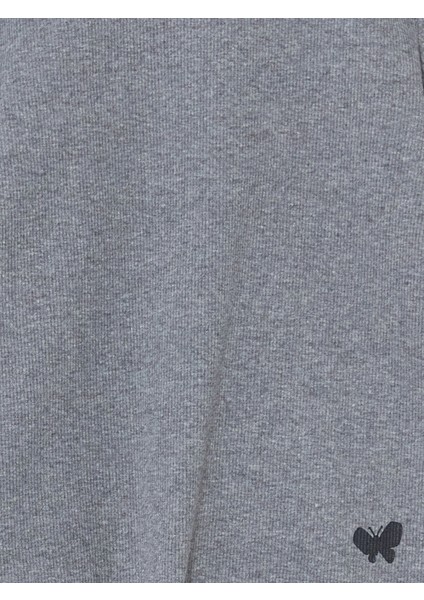 Lcw Kids Antrasit Bisiklet Yaka Uzun Kollu Baskılı Kız Çocuk Tişört fiyatları