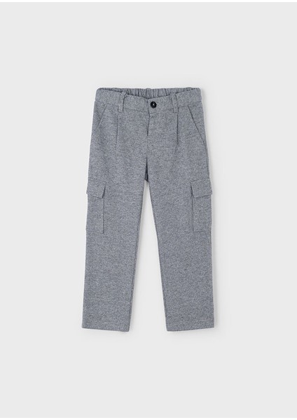4-10 Yaş Arası Gri Pantolon - Gri