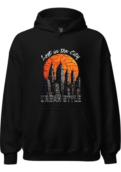 Lost In The City – Urban Unisex Hoodie fiyatları