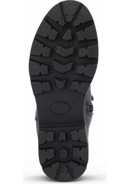 Matmazel Kız Çocuk Bot Fermuarlı - Siyah - 35 fiyatları