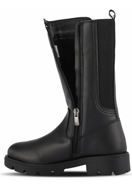 Matmazel Kız Çocuk Bot Fermuarlı - Siyah - 35 indirimleri