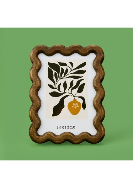 Deco Vittorio Çerçeve - Kahverengi - 13X18 cm