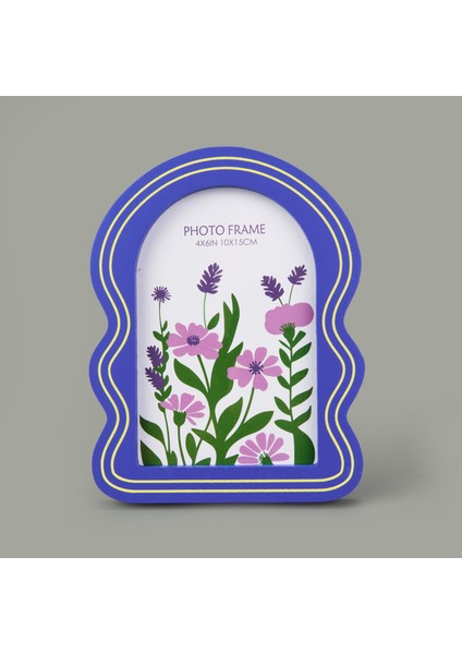 Deco Camelia Fotoğraf Çerçevesi - Mavi - 10X15 cm