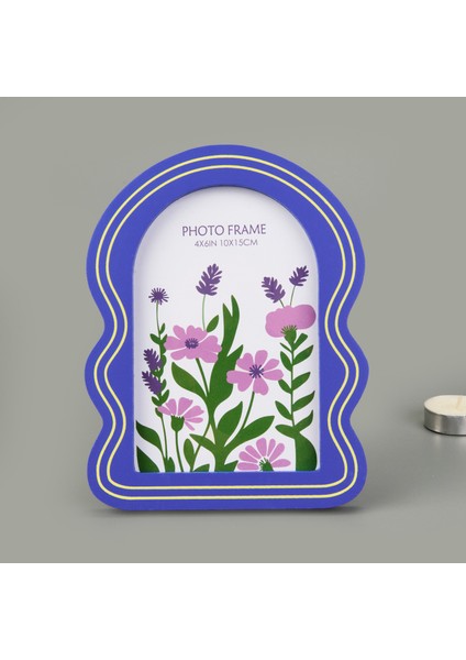 Deco Camelia Fotoğraf Çerçevesi - Mavi - 10X15 cm fiyatları
