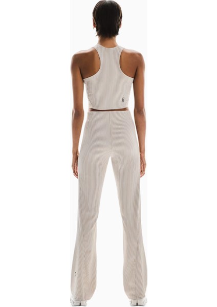 All-Day Ribbed Pants Yüksek Bel Iki Renkli Kadın Pantolon fiyatları