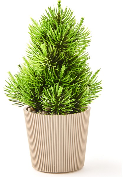 Saksılı Yapay Çam Ağacı - Renkli - 15X5 cm fiyatları
