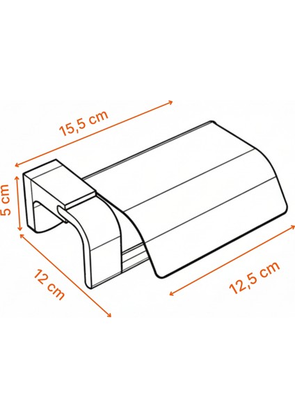 Mat Siyah Kapaklı Paslanmaz Lüks Tuvalet Kağıtlığı Vida ve Dübel Seti Dahil Wc Tuvalet Kağıtlığı indirimleri