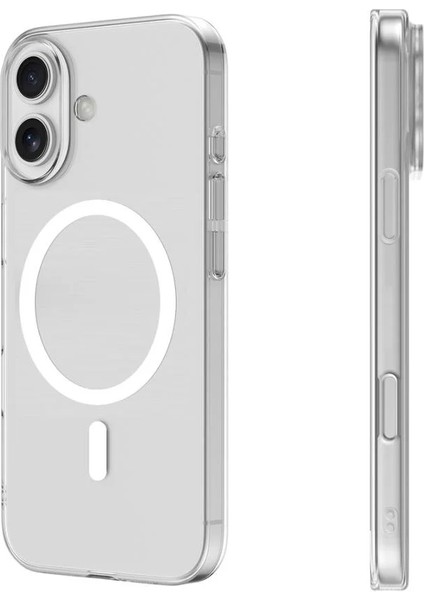 iPhone 12 Pro Max Uyumlu Magsafe Destekli Kristal Şeffaf Kılıf fırsatları